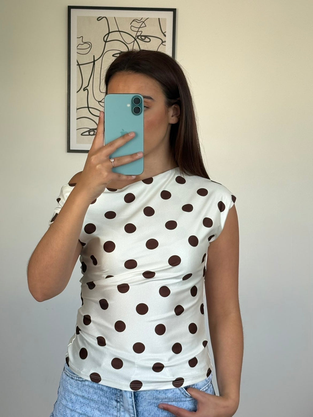 Top à pois