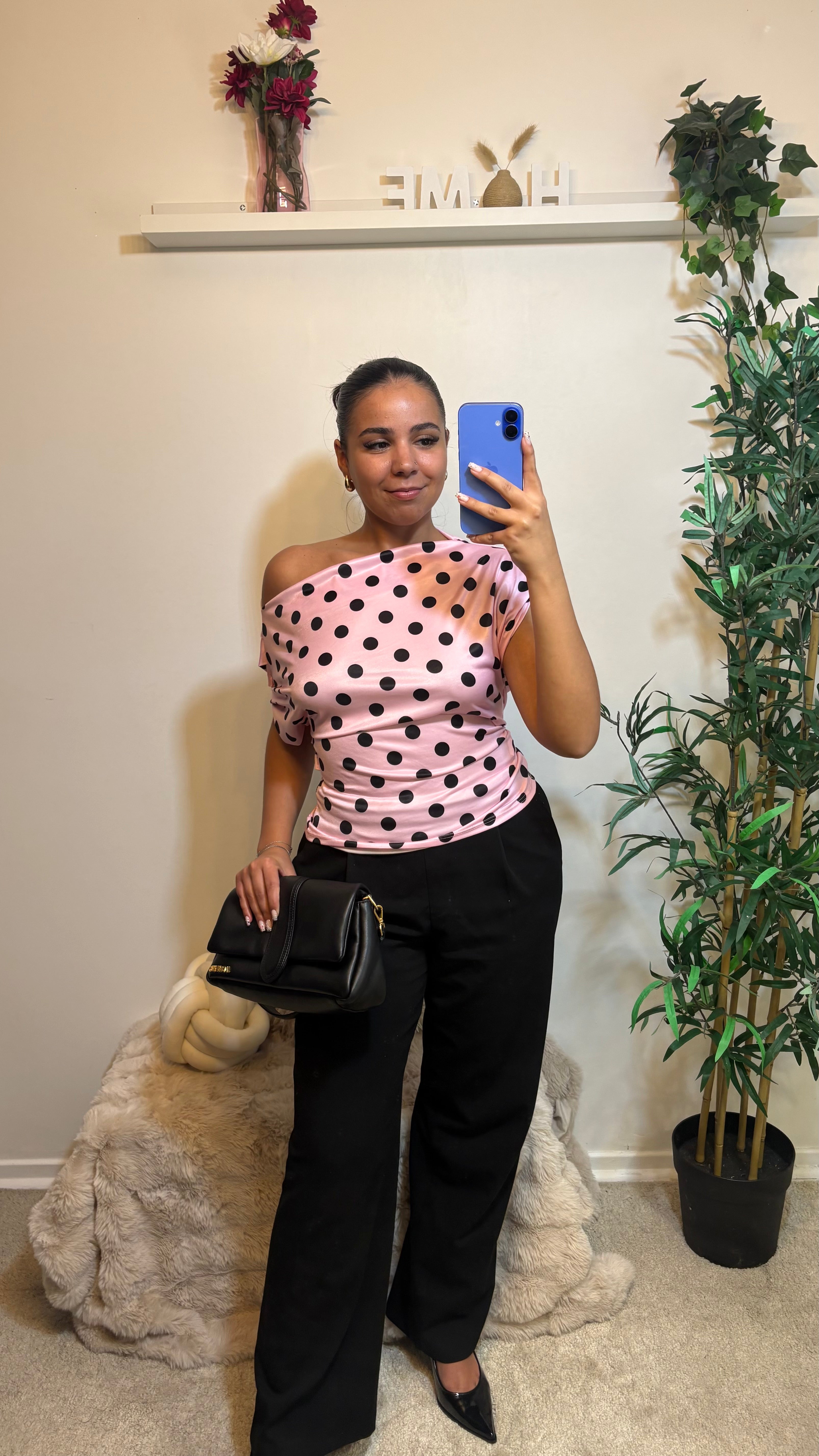 Top à pois