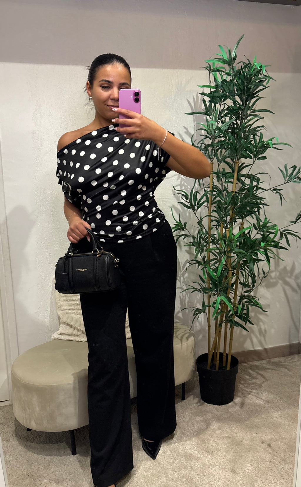 Top à pois