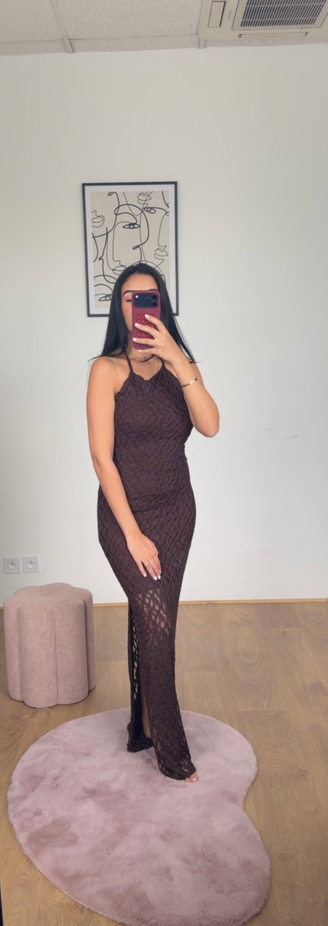 Robe Siara marron