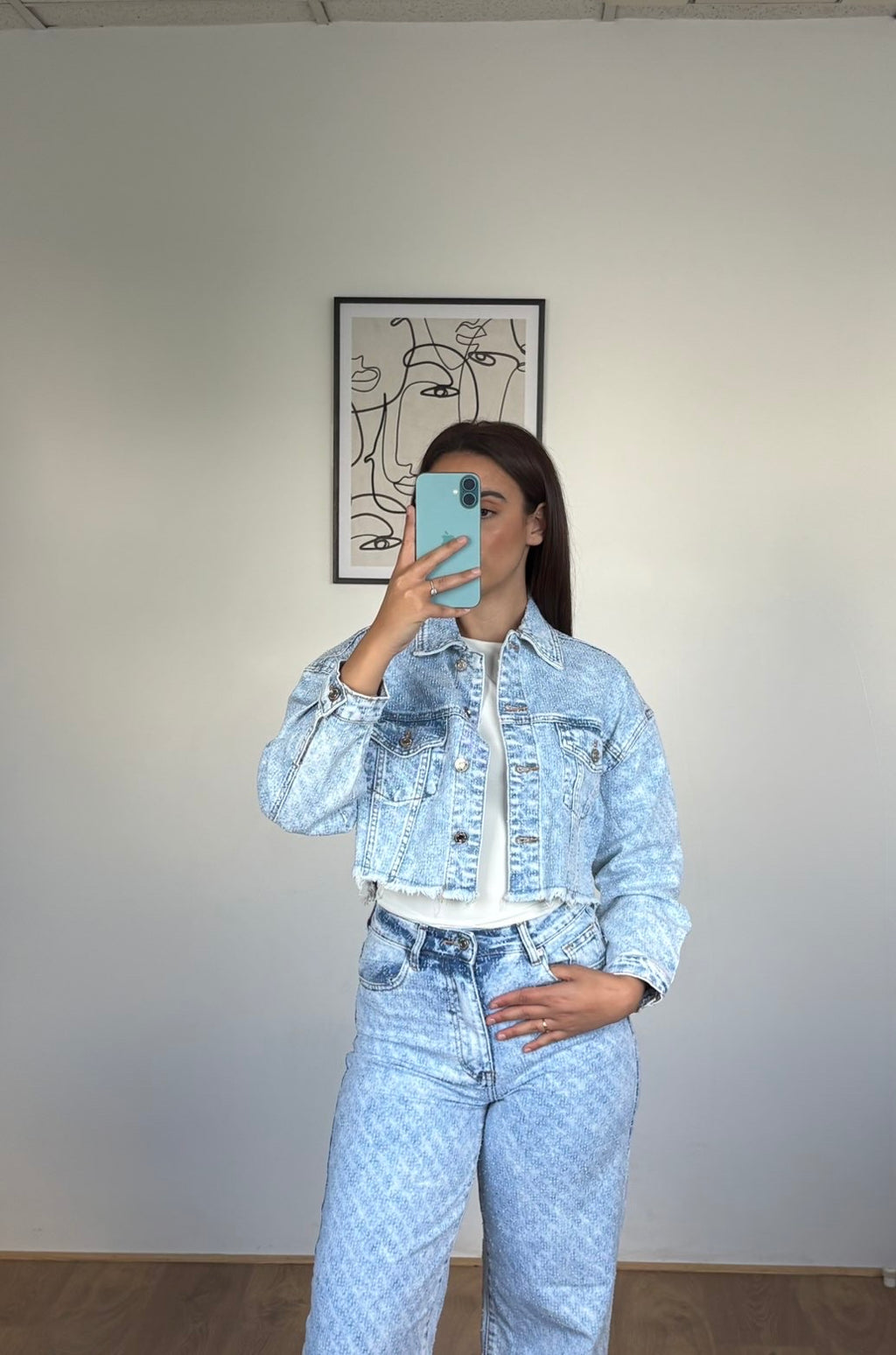 Veste en jean