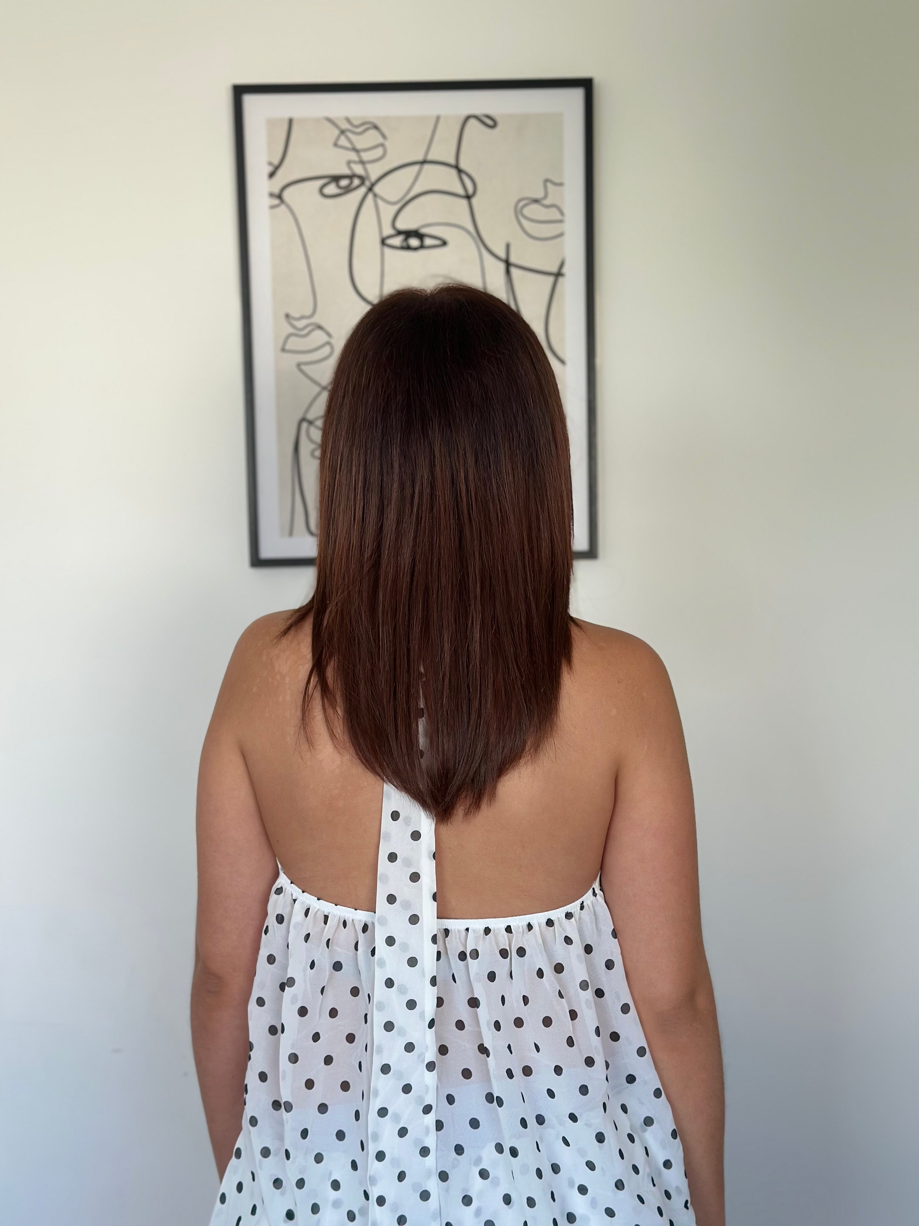Robe à pois