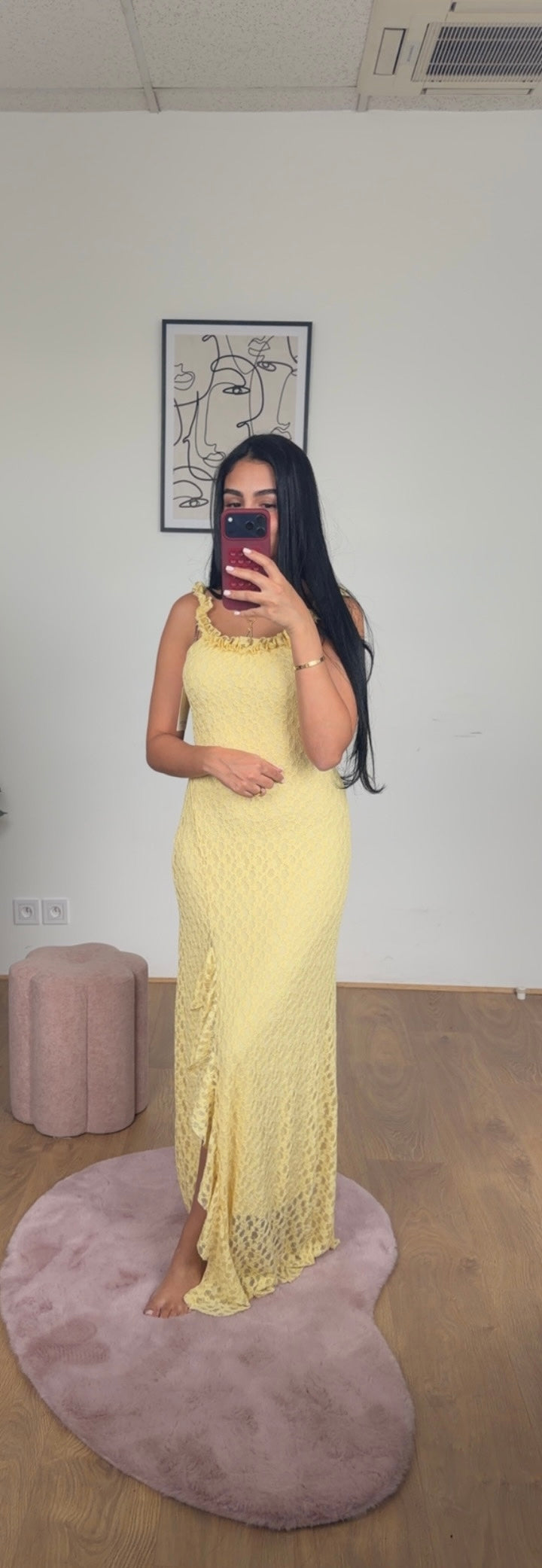 Robe Jasmine jaune