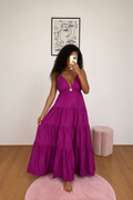 Robe soleil Fushia
